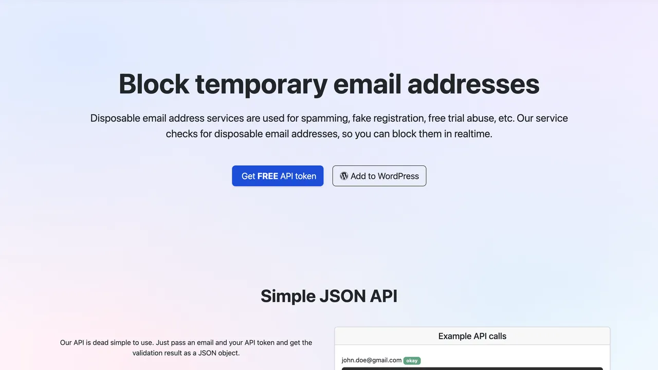 IsTempMail